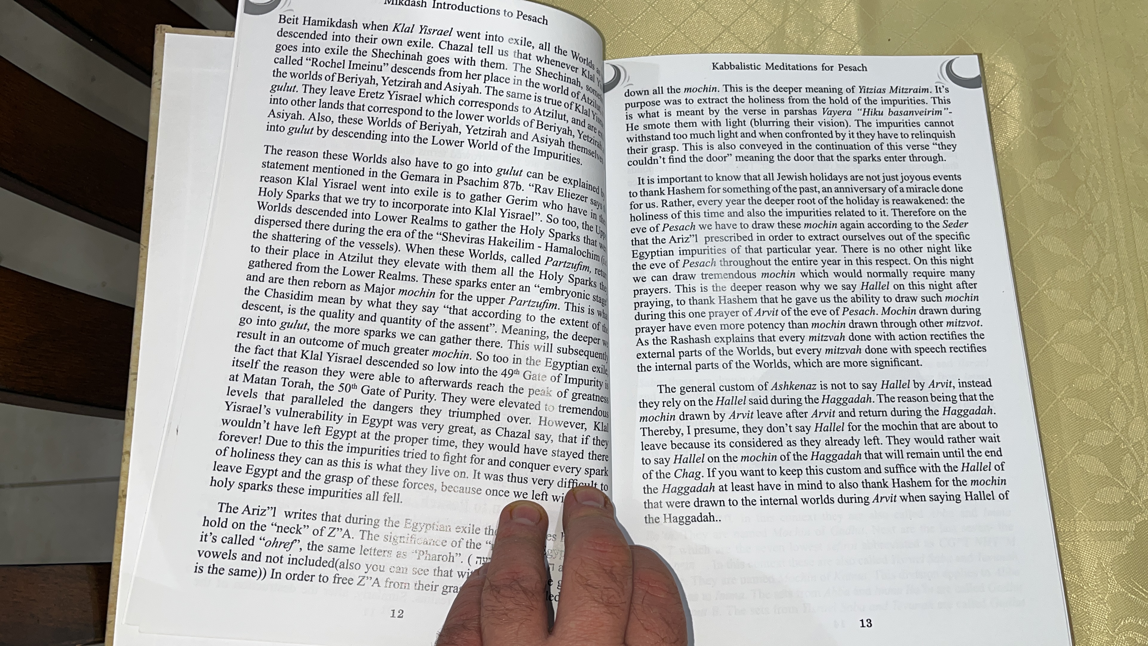 Kabbalistic Meditations for Pesach